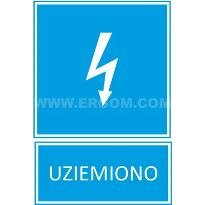 Placca TZI - A TERRA 148x210mm blu