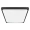 PLAFOND 2xE27 N/T CARRÉ NOIR