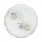 PLAFOND 2xE27 N/T CIRCLE BLANC