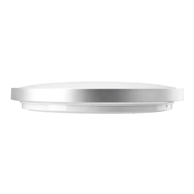 Plafoniera a LED ATOL, Ø400mm, 4000K, 32W, 2560lm, AC180-250V, 50/60 Hz, PF>0.9, IP54, ARGENTO, 3 anni