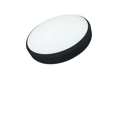 Plafoniera a LED KAMA 25W/20W/15W 2250LM/1900LM/1500LM 5 CCT IP44 con sensore MW NERO