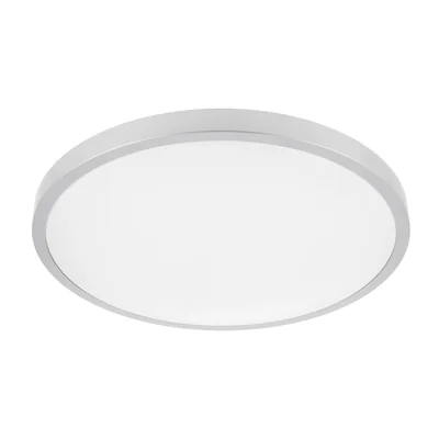 PLAFONIERA ATOL LED, Ø400mm, 4000K, 32W, 2560lm, AC180-250V, 50/60 Hz, PF>0,9, IP54, SILVER, 3y