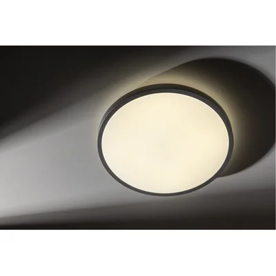 PLAFONIERA ATOL LED, Ø400mm, 4000K, 32W, 2560lm, AC180-250V, 50/60 Hz, PF>0,9, IP54, SILVER, 3y