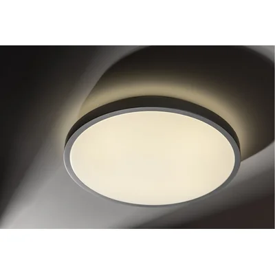 PLAFONIERA ATOL LED, Ø400mm, 4000K, 32W, 2560lm, AC180-250V, 50/60 Hz, PF>0,9, IP54, SILVER, 3y
