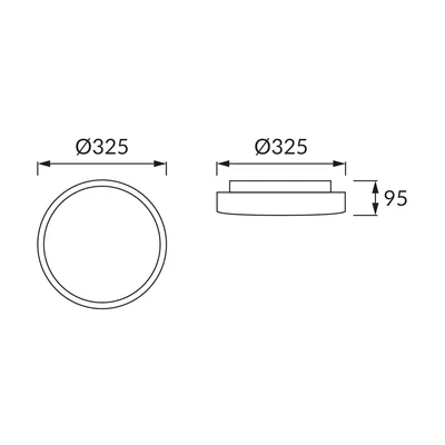 Plafoniera LED SOLA LED C 16W NW