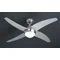 Plafonnier en nickel avec ventilateur