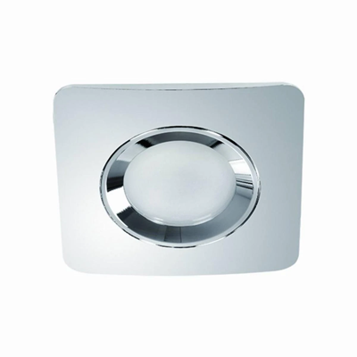 Plafonnier encastré BELLO IP44 chromé