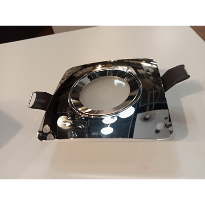 Plafonnier encastré BELLO IP44 chromé