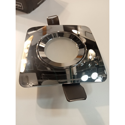 Plafonnier encastré BELLO IP44 chromé