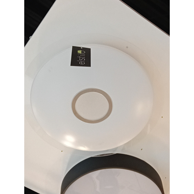 Plafonnier LED blanc DL-C319T + télécommande
