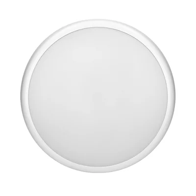 Plafonnier LED CERS 16 W avec détecteur de mouvement micro-ondes, 1300 lm, IP65, 4000 K, polycarbonate blanc laiteux, intensité variable