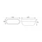 Plafonnier LED hermétique MARKUS LED L 5W NW
