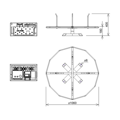 Plancha eléctrica para alambre y aros, TIPO 2