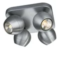 Planet aluminum exposition ceiling lamp