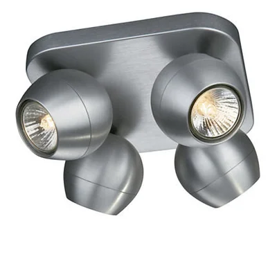 Planet aluminum exposition ceiling lamp