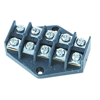 Plaque de dérivation 4mm2 5 pistes