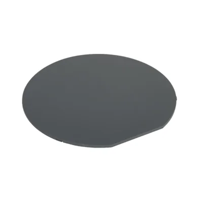Plaque de finition pour boîtier rond KF300C/1, gris