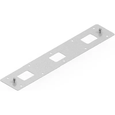 Plaque de montage en acier SPM2 pour toiture plate, épaisseur de tôle : 2 mm