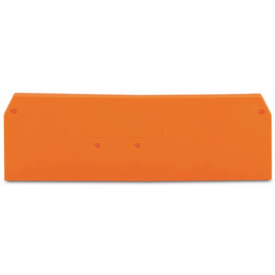 Plaque d'extrémité orange 25 pcs.