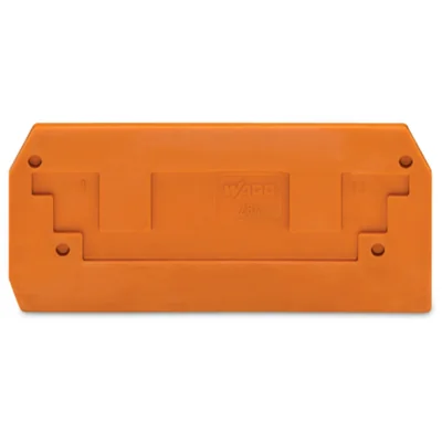 Plaque d'extrémité orange 25 pcs.