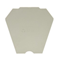 Plaque terminale AP 4 E /V0 grise pour blocs de jonction WK 4