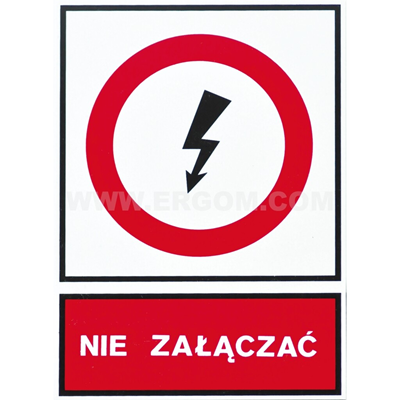 Plaque TZZ - NON INCLUSE 105x148mm rouge