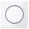 Plaque variateur rotatif - Velours blanc