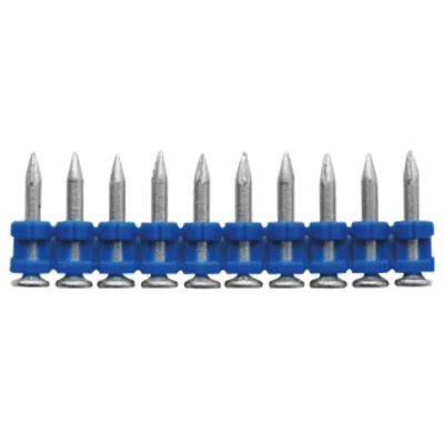 Plastic-bonded concrete nails 32mm, 500pcs.