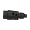 Plastic car trailer plug 7 pins 12/24V black
