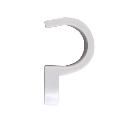 Plastic holder for single 20 mm floor installation pipes, reinforced with PA [OP 80]