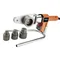 Plastic pipe welder 650W, 4 sleeves