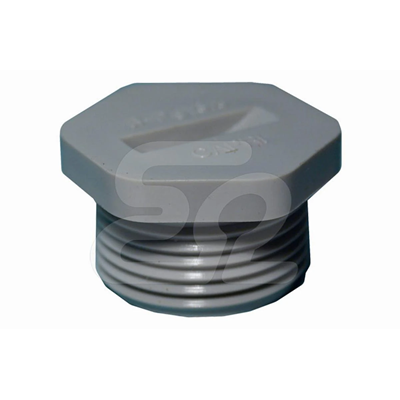 Plastic plug DZ 48 PG48 IP20 grey