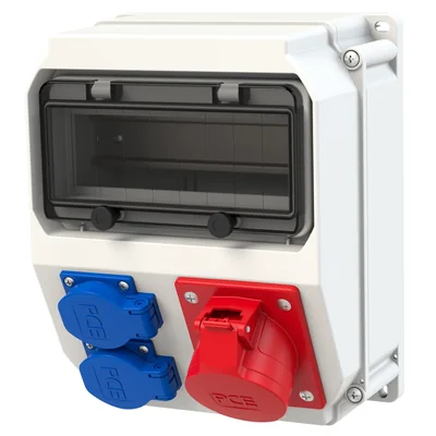 Plastic switchboard ECOLINE series stationary 16/5 2GS without protection