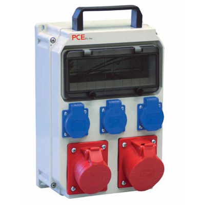 Plastic switchgear ECOLINE series portable 32/5 16/5 3GS without protection IP44