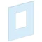 Plastron de tableaux Prisma pour ISFT250 vertical 250mm
