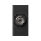 Plate K45/2 gn. Female TV 22, 5x45mm + insert, gray graphite