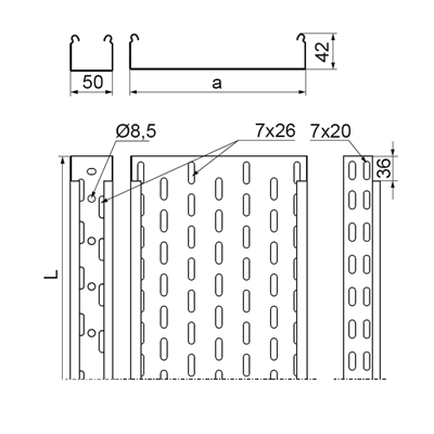 Plateau, KCJ300H42/3N