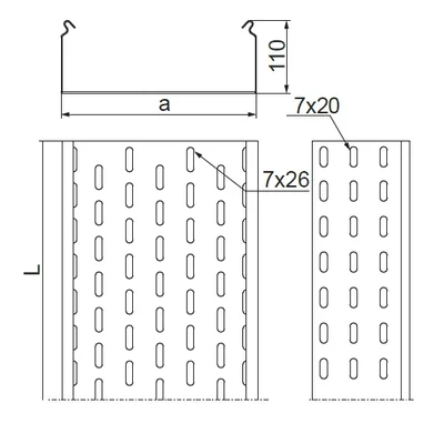 Plateau, KCP100H110/3N