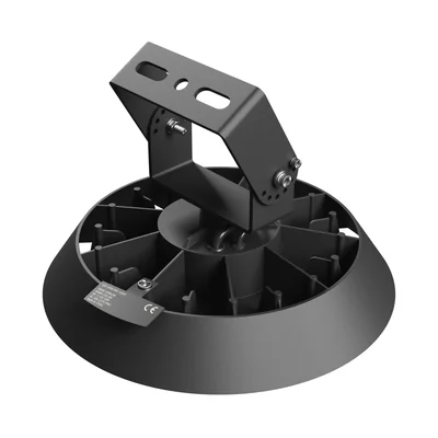 PLATEO 3 HIGH BAY 100W NW 230V 90° IP65 IK09 250X120MM NOIR 5 ANS GW. 1-10V