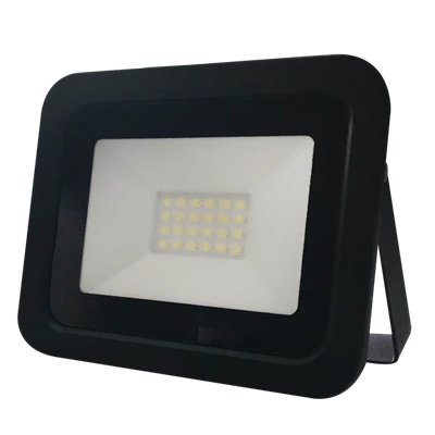 PLATI LED floodlight 20W 1600lm 230V 4000K 110° IP65 NW black