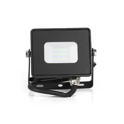 PLATI LED floodlight 230V 10W 800lm IP65 CW black