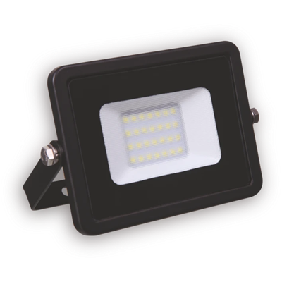 PLATI LED floodlight 230V 20W 1500lm IP65 CW black