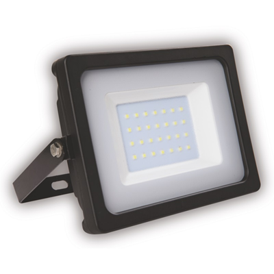 PLATI LED floodlight 230V 30W 2400lm IP65 WW black