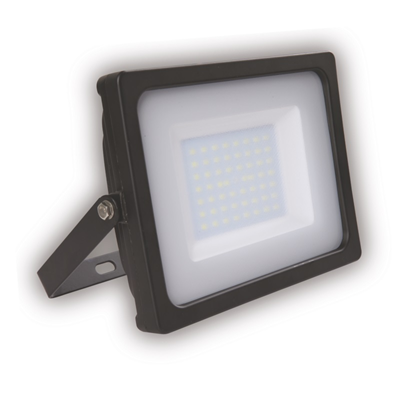 PLATI LED floodlight 230V 50W 4500lm IP65 CW black