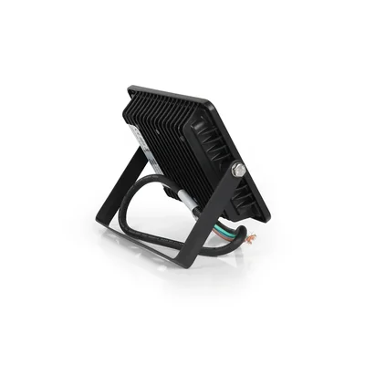 PLATI LED floodlight 30W 2400lm 230V 4000K 110° IP65 NW black