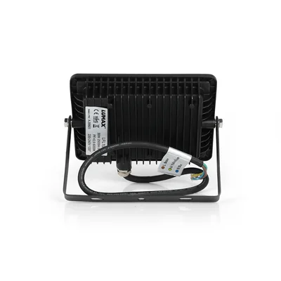PLATI LED floodlight 30W 2400lm 230V 4000K 110° IP65 NW black