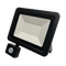 PLATI LED floodlight with PIR sensor 50W 4000lm 230V 4000K 110° IP44 NW black
