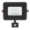 PLATI Proiettore LED con sensore 20W 1500lm IP65 CW nero