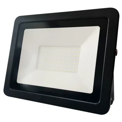 PLATI Proyector LED 100W 8000lm 230V 4000K 110° IP65 NW negro
