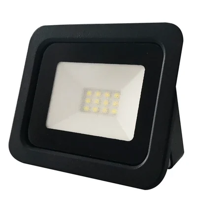 PLATI Proyector LED 10W 800lm 230V 4000K 110° IP65 NW negro